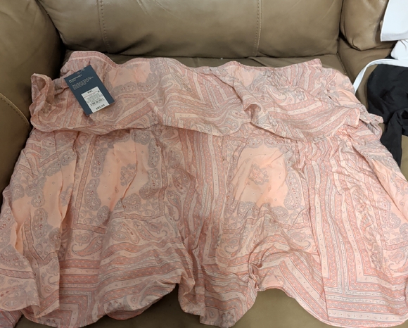 Universal Thread Dresses & Skirts - Universal Thread Peach Paisley Maxi Skirt